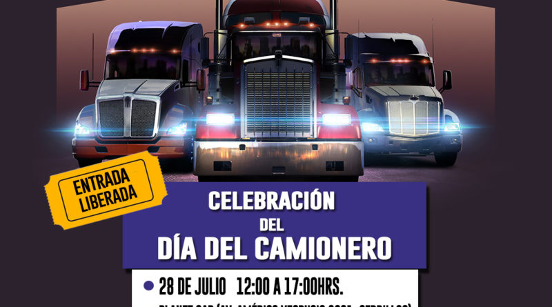 dia del camionero 2018 club camion chileno tarjeta fiesta celebracion chile santiago mobil delvac tarjeta